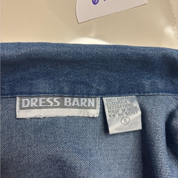 Vintage Dress Barn Appliqued Jungle Animals Denim Zip Jacket Size Small Zebra - Picture 6 of 7